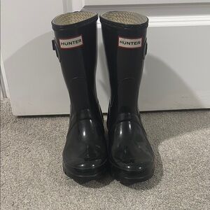 Hunter Black Rain Boots